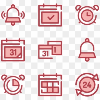 Time And Date - Date Time And Venue Icon Clipart
