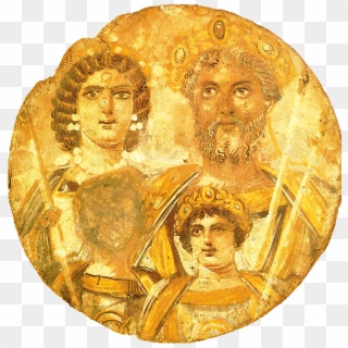 Family - Septimius Severus Tondo Clipart