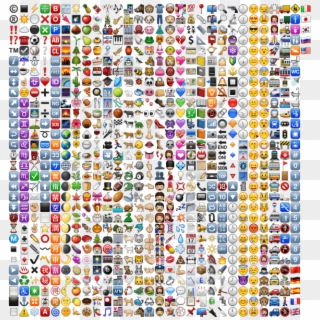 Beth Parker On Twitter - Apple Emojis Png Clipart