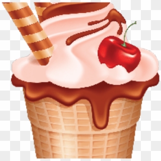 Ice Cream Cliparts - Ice Cream Cup Logo - Png Download