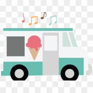 Clipart Ice Cream Truck - Png Download