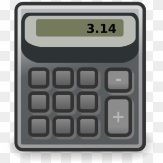 Free Vector Tango Accessories Calculator - Logical Mathematical Intelligence Transparent Clipart