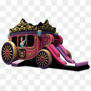 Princess Carriage Combo - Carriage Bounce House South Florida Clipart