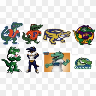 Vintage Florida Gators Logo Clipart