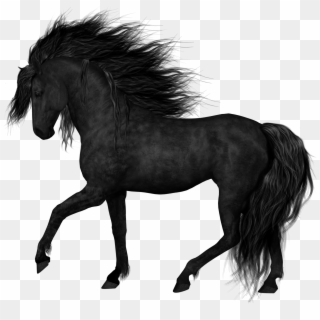 Black Horse Png Clipart Picture - Black Horse Transparent Background