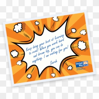 Power Note Sample - United Way Clipart