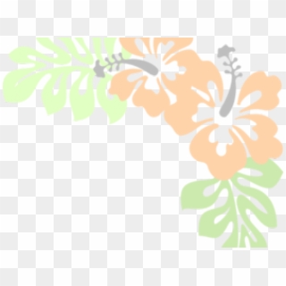 Hibiscus Clipart Peach - Rosemallows - Png Download