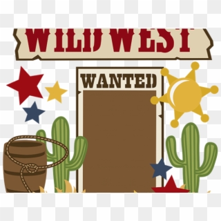 Cactus Clipart Wild West - Wild Wild West Clipart - Png Download