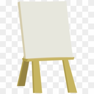 Artistic Clipart Easel - Wood - Png Download