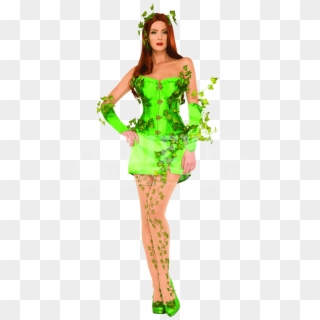Dc Comics Poison Ivy Deluxe Corset Costume - Poison Ivy Fancy Dress Clipart
