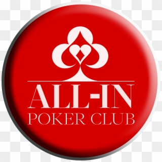 Logo All-in Poker Club Png - All In Poker Club Clipart