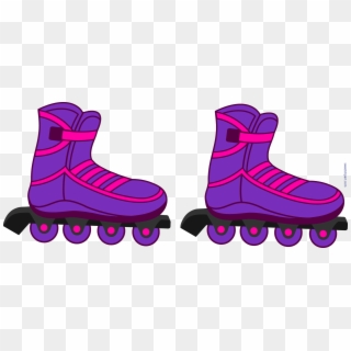 8285 X 3534 4 - Clipart Roller Blades - Png Download