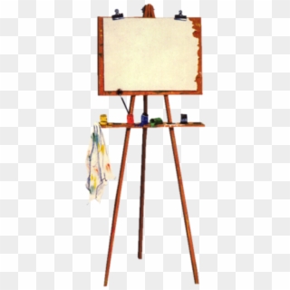 Easel Painter Retro Vintage Freetoedit - Plywood Clipart