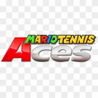 Mario Tennis Aces Logo Clipart