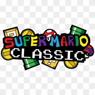 Super Mario Logo Png Clipart