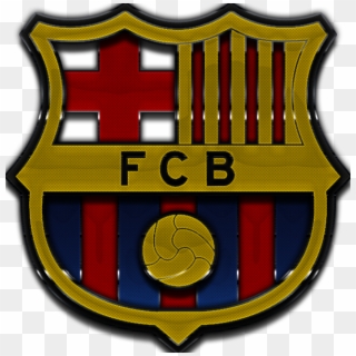 Escudo Ultrametalizado F - Fc Barcelona Clipart