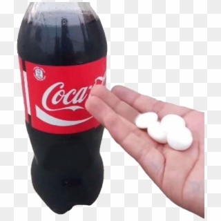 Salt Bae But With Mentos And Coke - Coca Cola Mentos Meme Clipart