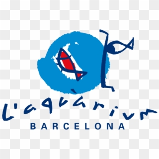Dive Into Another World As You Explore The Seabed Surrounded - Logo Aquarium Barcelona Clipart