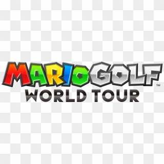 World Tour - Mario Golf World Tour Logo Clipart