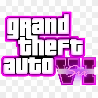Anyone Like My Fan-made Gta 6 Logo - Grand Theft Auto Clipart