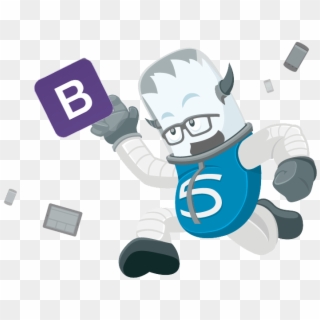 Bootstrap Foundation Five Monster High Fiving The Bootstrap - Motion Ui Clipart