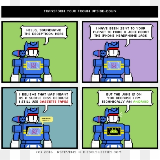 Soundwave, Decepticon, Transformer - Cartoon Clipart