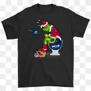 The Grinch Arizona Cardinals Shit On Other Teams Christmas - Fuck The Patriots Shirts Clipart