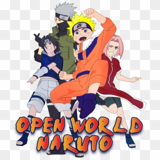 Open World Naruto Logo - Cartoon Clipart