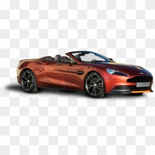 Aston Martin Vanquish Volante Car Png Image - Aston Martin Orange Colour Clipart