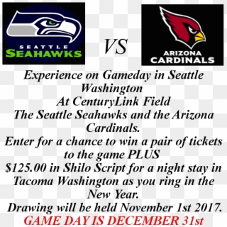 Seahawks Contest Page - Arizona Cardinals Clipart
