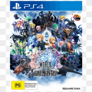 World Of Final Fantasy - World Of Final Fantasy Ps4 Cover Clipart