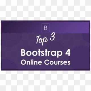 Bootstrap Courses Clipart