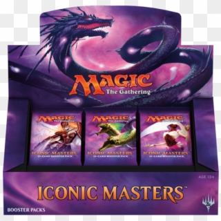 Browse Mtg Booster Boxes - Iconic Masters Booster Box Clipart