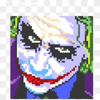 Joker - Hard Pixel Art Templates Clipart