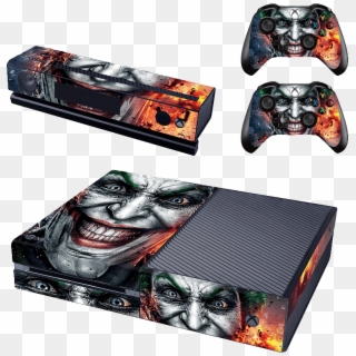 Xbox One Skin Batman Sinister Joker Smile - Anime Xbox One Cover Clipart