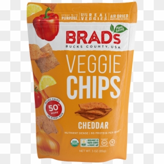 Cheddar 12 Pack - Brad's Cheddar Veggie Chips Clipart