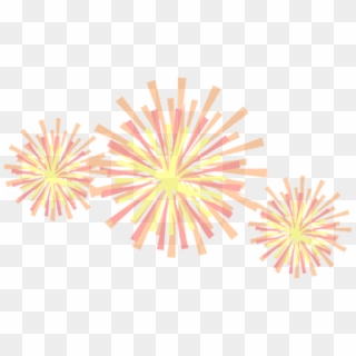 Fireworks Animation Clip Art Golden Transprent Ⓒ - Transparent Background Firecrackers Gif - Png Download
