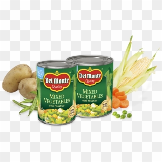15oz, 29oz - Mixed Vegetables With Potatoes Clipart