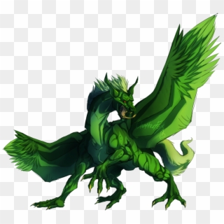 I Am The Green Dragon Weasyl - Transparent Green Dragon Clipart