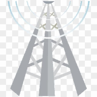 Radio Mast - Transmission Tower Clipart