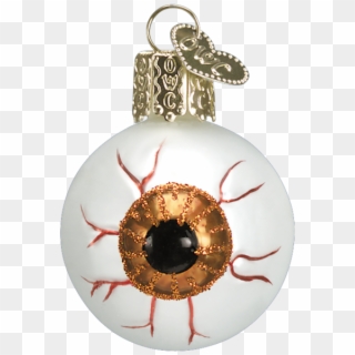 Old World Christmas Blown Glass Evil Eye Ornament - Eyeball Christmas Ornaments Clipart