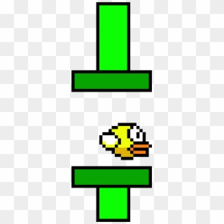Flappy Bird With Tube - Flappy Bird Clipart - Large Size Png Image - PikPng