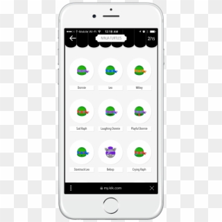 Kik Messenger Emojis Ui April Cheung Pack - Ninja Turtle Emoji Kik Clipart