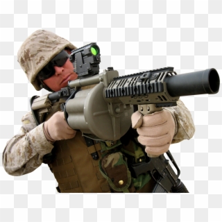 Personpsb Battle - Grenade Launcher Clipart