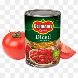 Diced Zesty Chili Page Image - Del Monte Zesty Chili Style Tomatoes Clipart