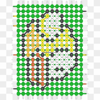 Flappy Bird Friendship Bracelet Pattern Number - Alhambra Palace Clipart