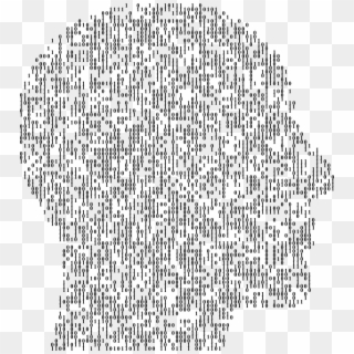 This Free Icons Png Design Of Binary Man Head Clipart