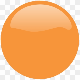 Orange Circle Icon Clip Art - Circle - Png Download