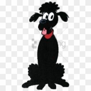 Free Png Download Pekkie The Black Poodle Png Images - Cartoon Clipart
