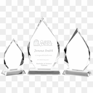 Glass And Crystal Corporate Awards - Cuesta College Clipart